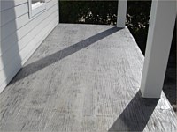 Stamped Concrete Overlay